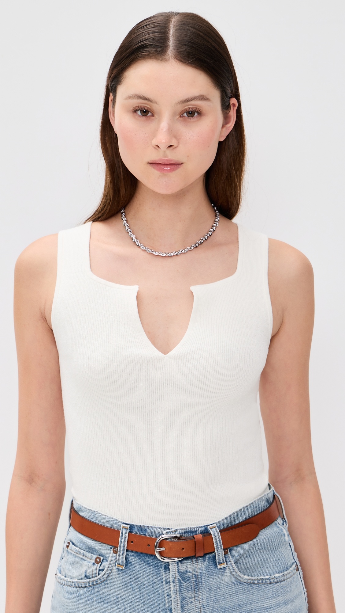 Rylie Cotton Sweater Tank - 6