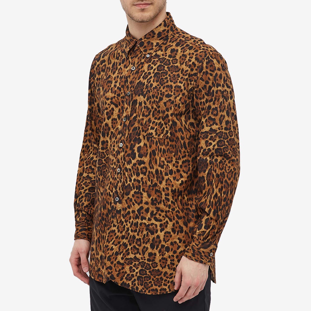 Engineered Garments Leopard Button Down 19th Century Shirt - 4