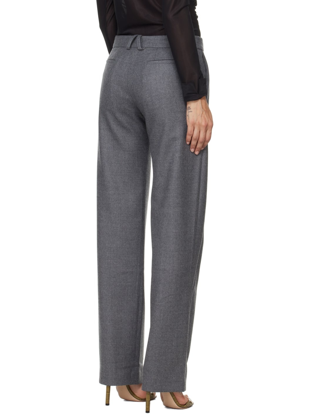 Gray Vante Trousers - 3