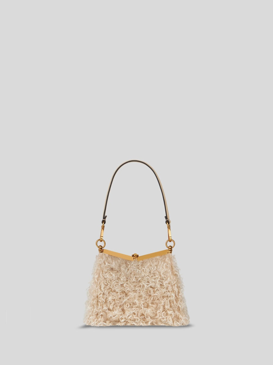 MINI WOOL AND MOHAIR VELA BAG - 3
