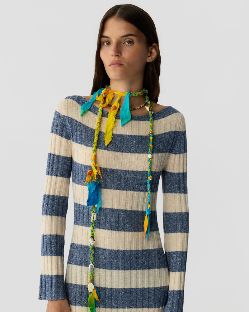 Striped Rib Dress 4