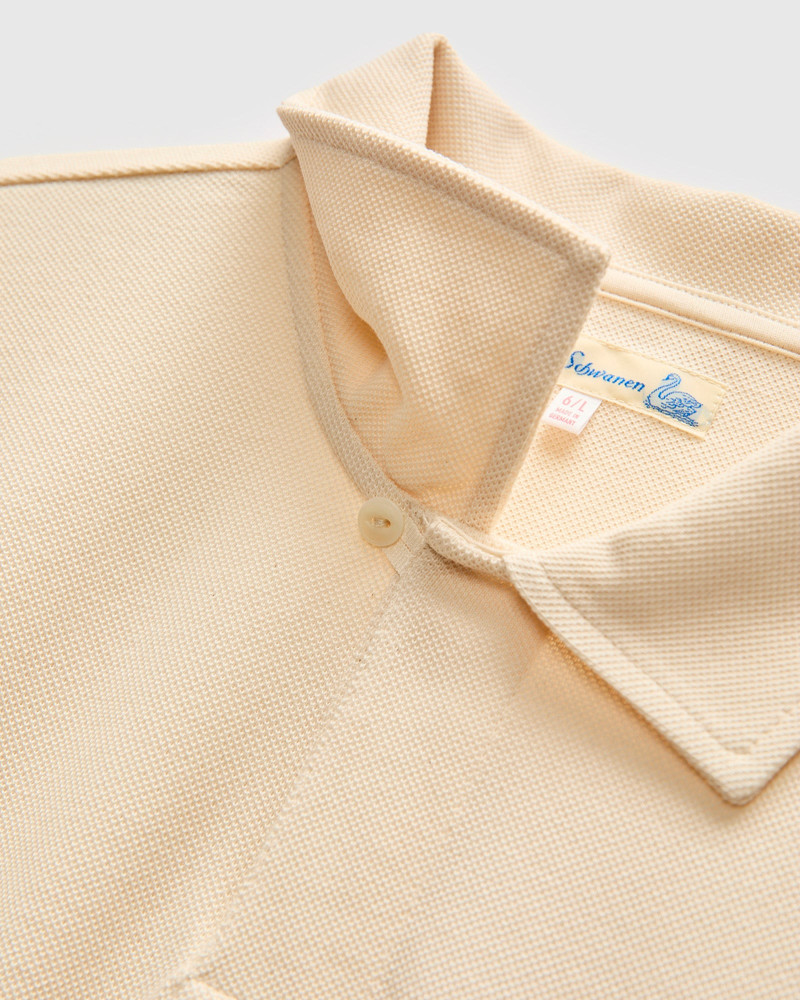 2PKPL "Good Originals" Loopwheel Polo Shirt in Nature 6