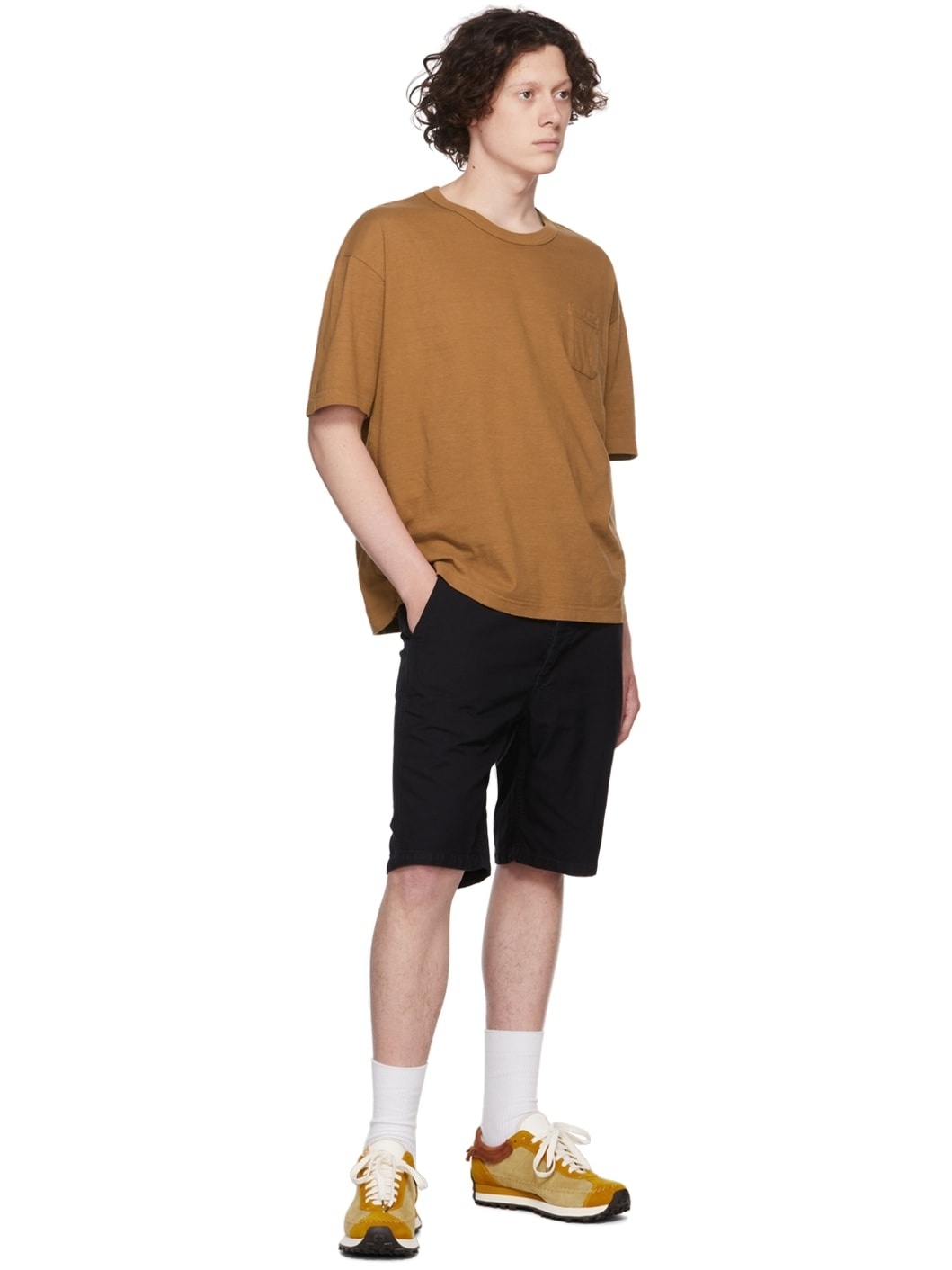 Brown Cotton T-Shirt - 4