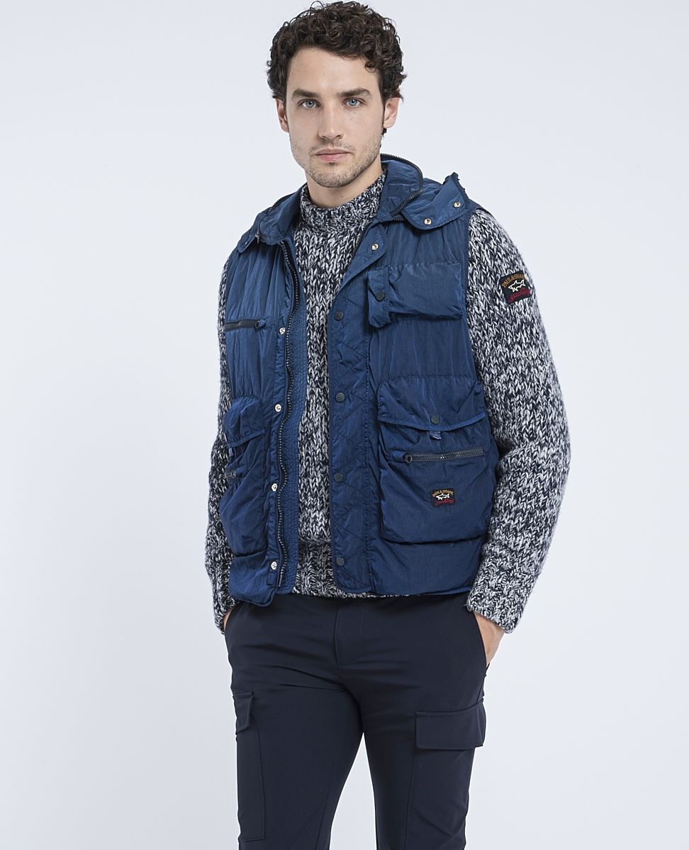 Garment dyed ECONYL® nylon Scoop Vest - 2