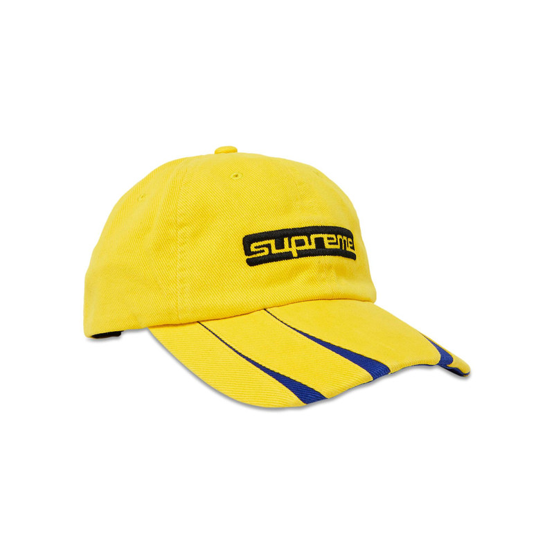 Supreme Supreme Jagged Visor 6-Panel 'Yellow' outlook