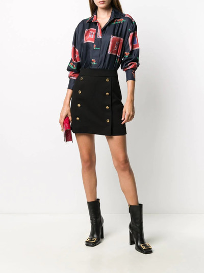 Givenchy button-front skirt outlook