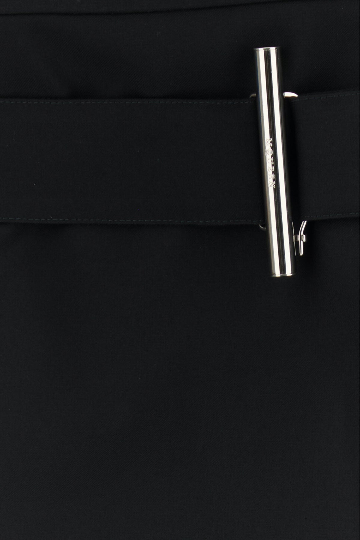 Black wool skirt - 5
