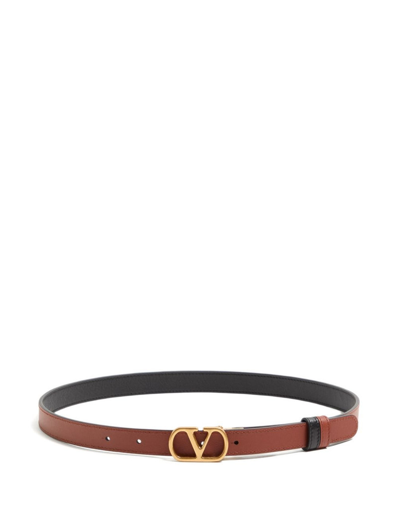 Valentino V-logo signature reversible belt outlook