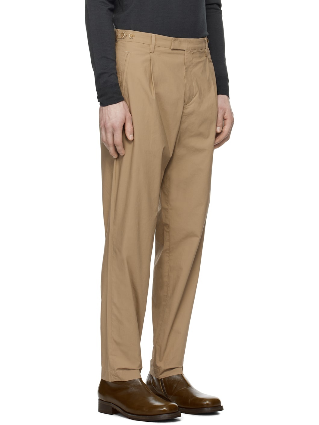 Beige Masco Vion Trousers - 2