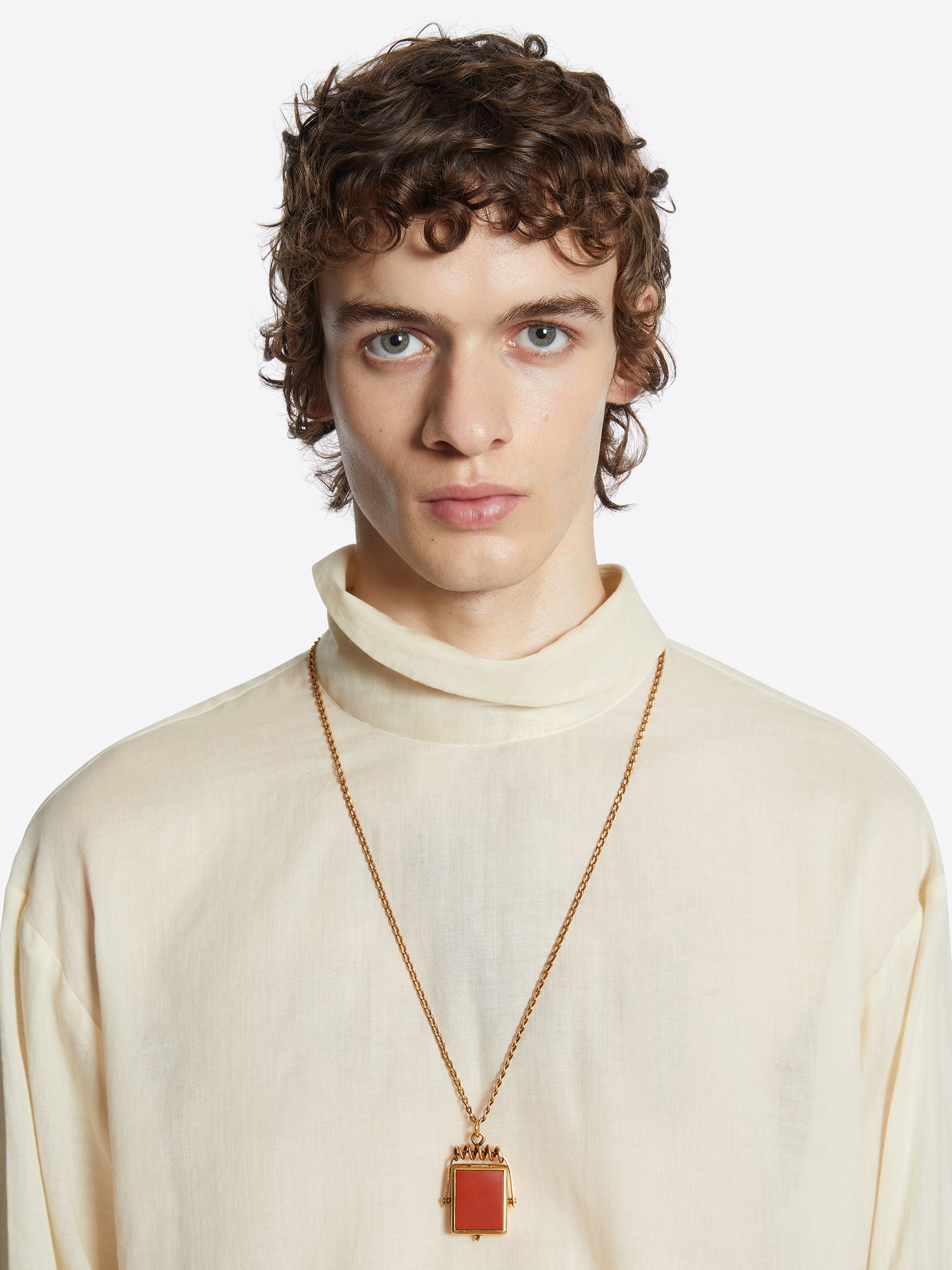 STONE PENDANT NECKLACE - 4