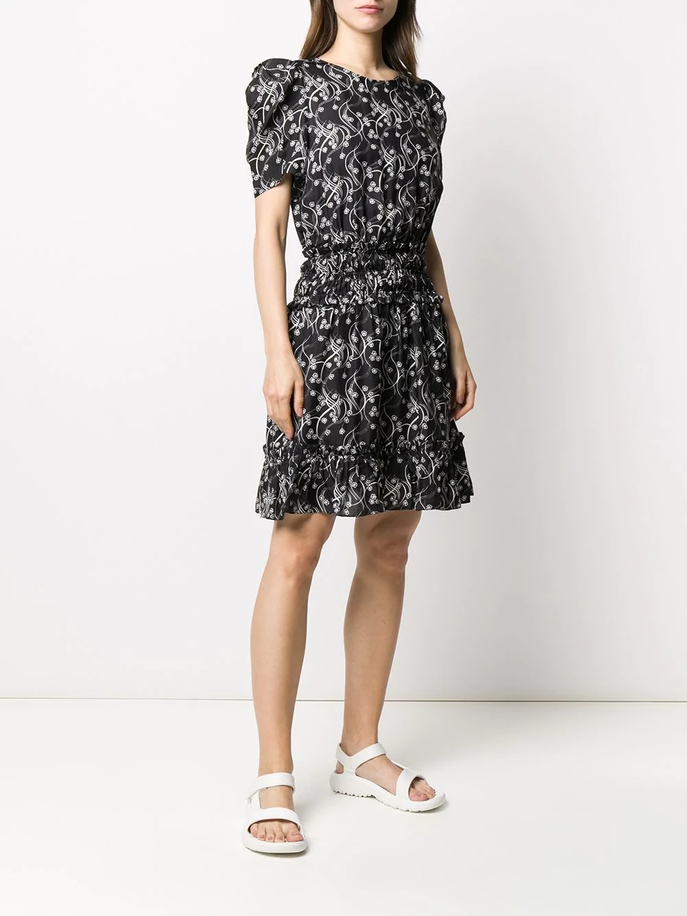 floral ruched dress - 3