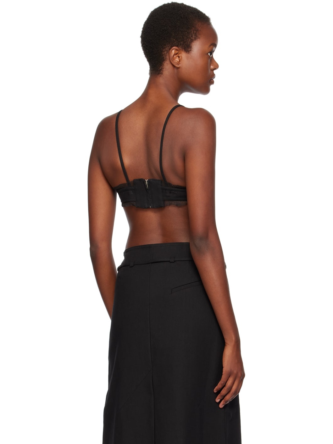 Black Strap Camisole - 3