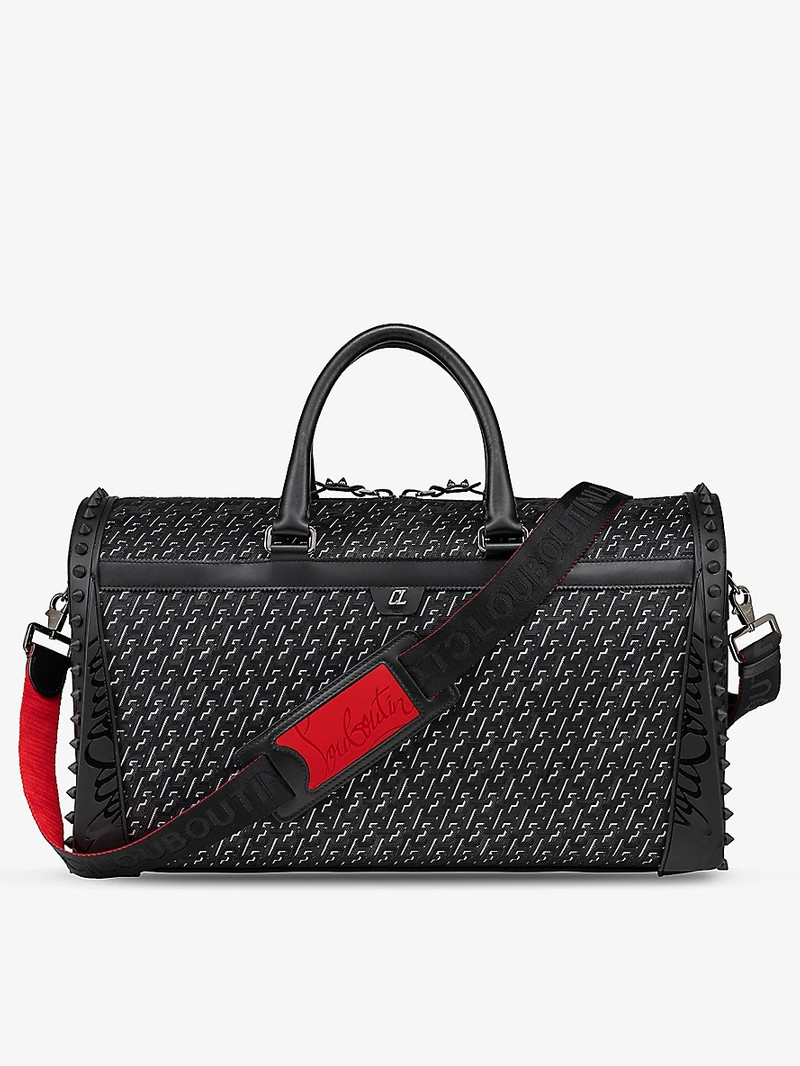 Sneakender studded leather duffle bag - 1