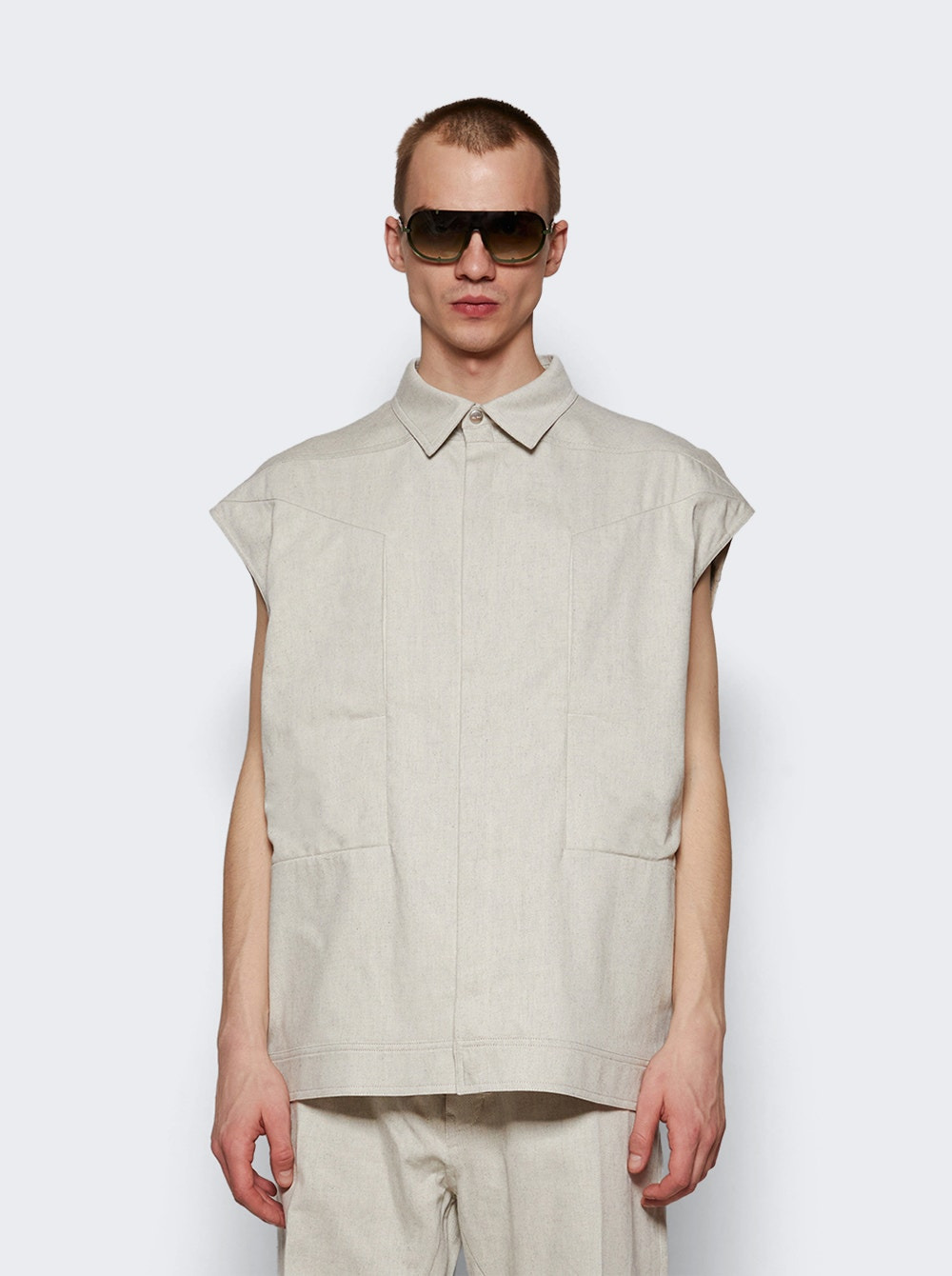 Sleeveless Jumbo Outershirt Dinge - 3