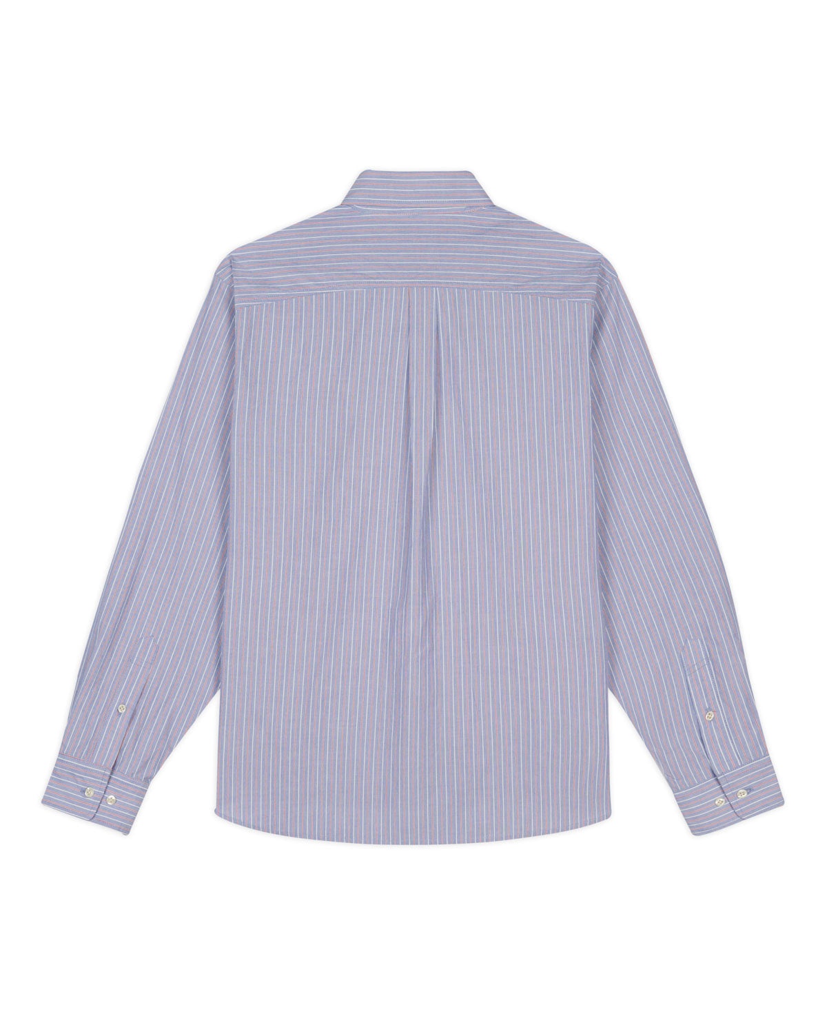 Brooks Brothers California Half Placket Oxford Button Up Shirt - Blue - 2