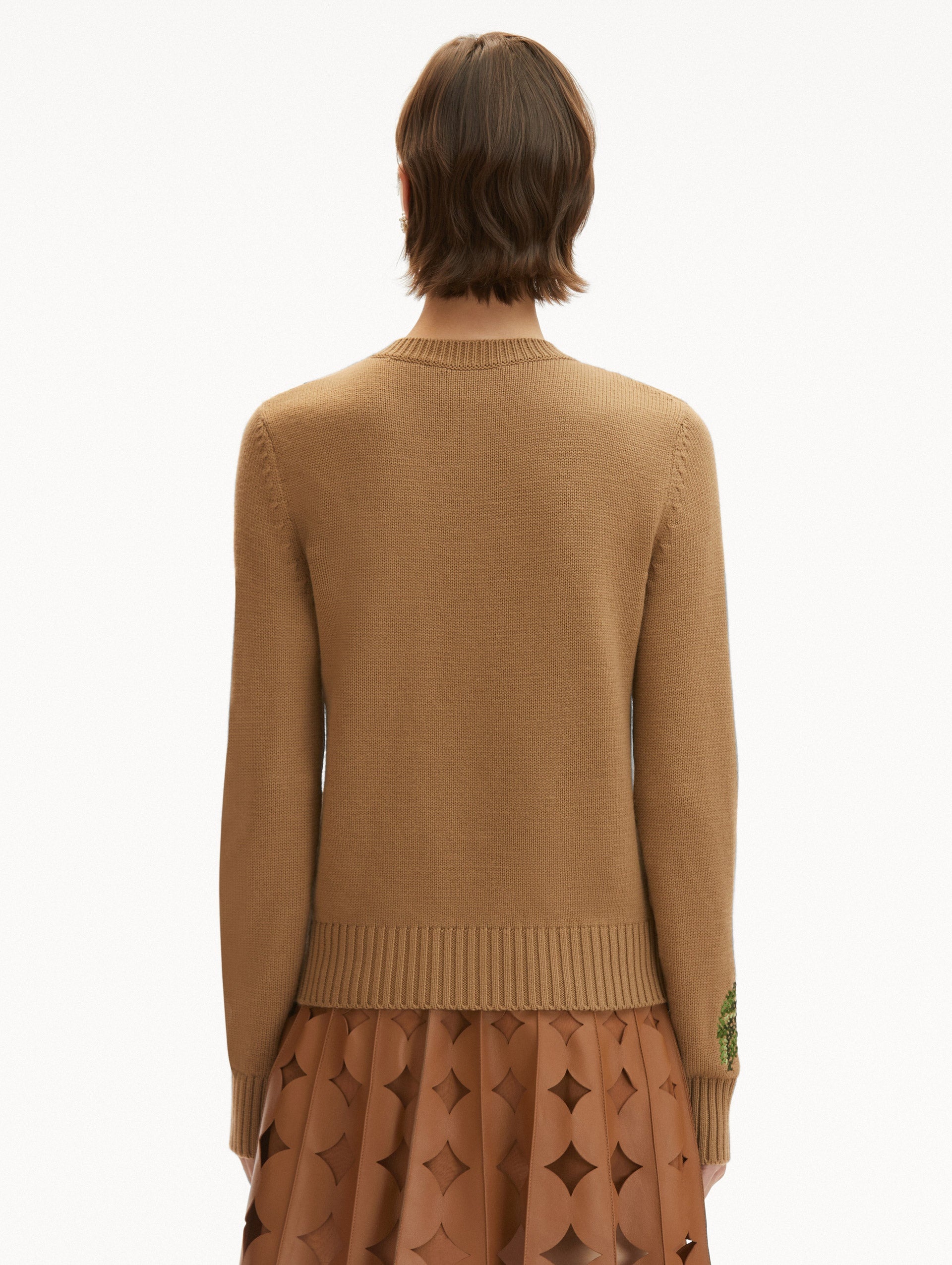 ENGLISH ROSE CROSS STICH PULLOVER - 4