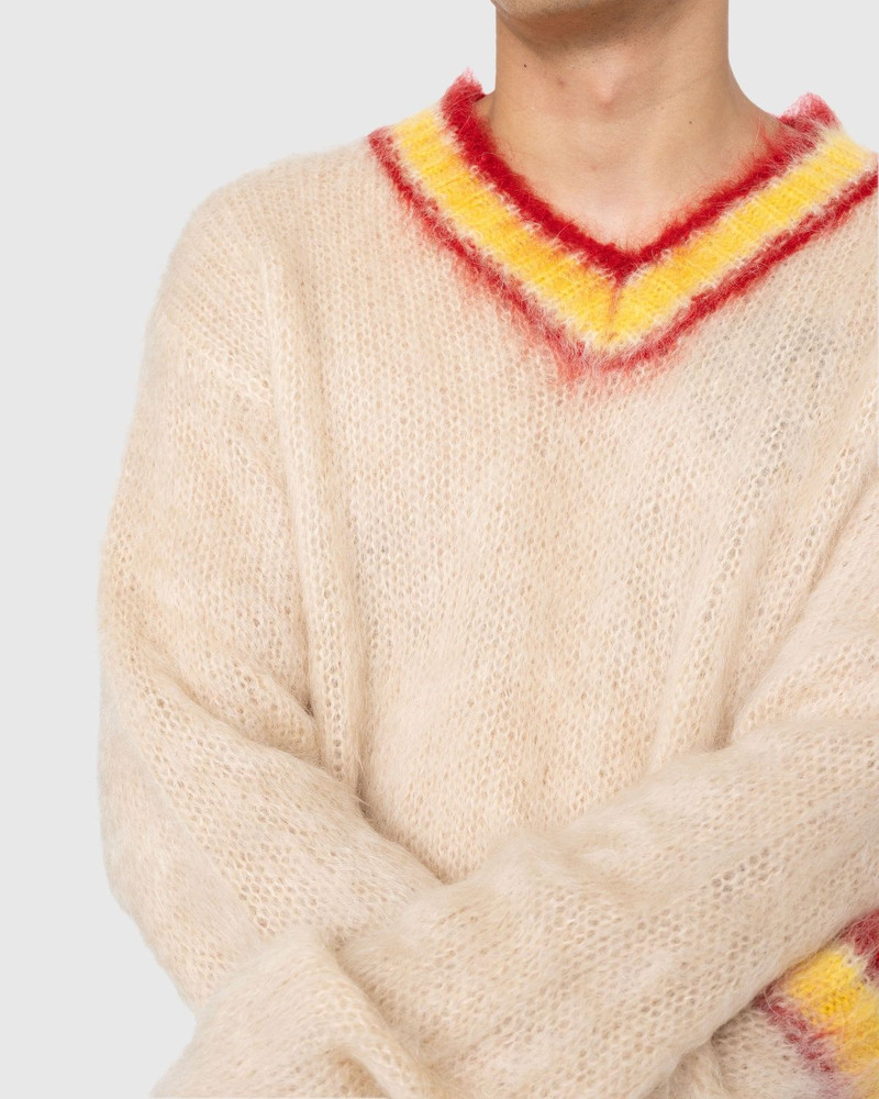 Marni – Mohair Sweater Beige Multi 4