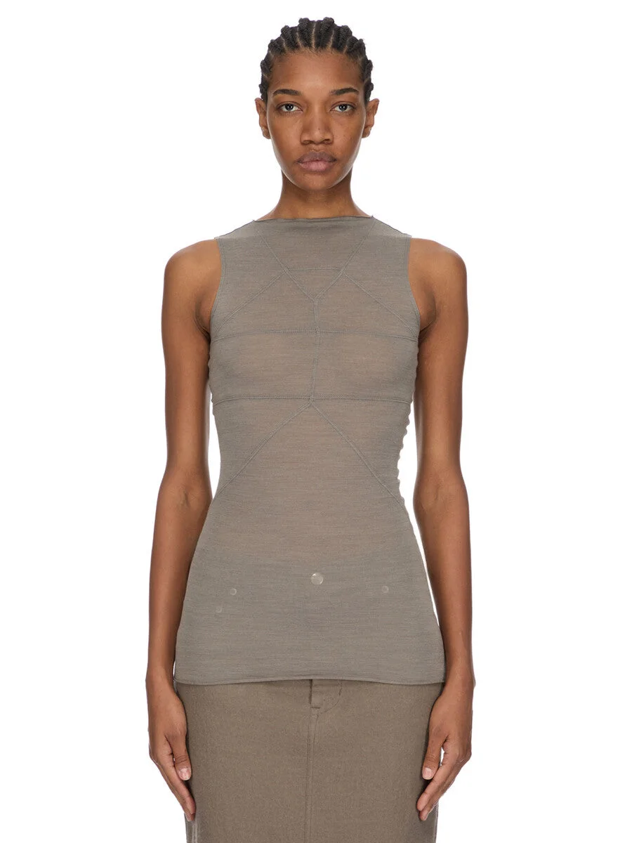 SLEEVELESS TEMPLE T - 1