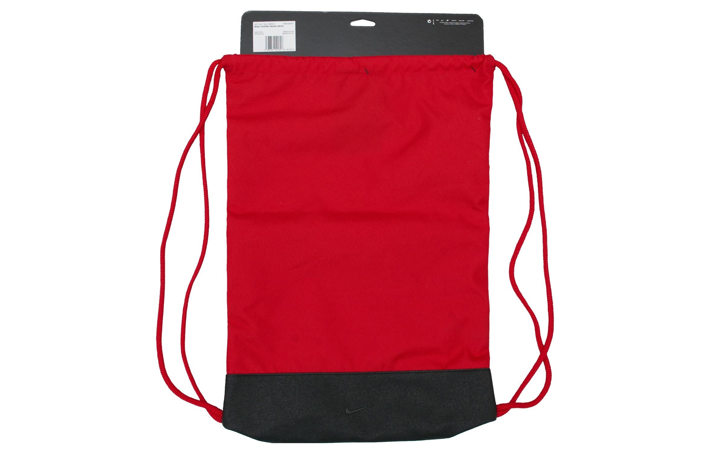 Nike Gym Casual Sports Pocket Drawstring Basketball Unisex Colorblock Black Red Blackred BA6162-657 - 2