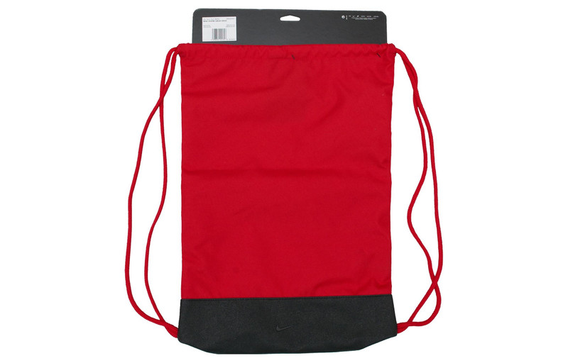 Nike Nike Gym Casual Sports Pocket Drawstring Basketball Unisex Colorblock Black Red Blackred BA6162-657 outlook