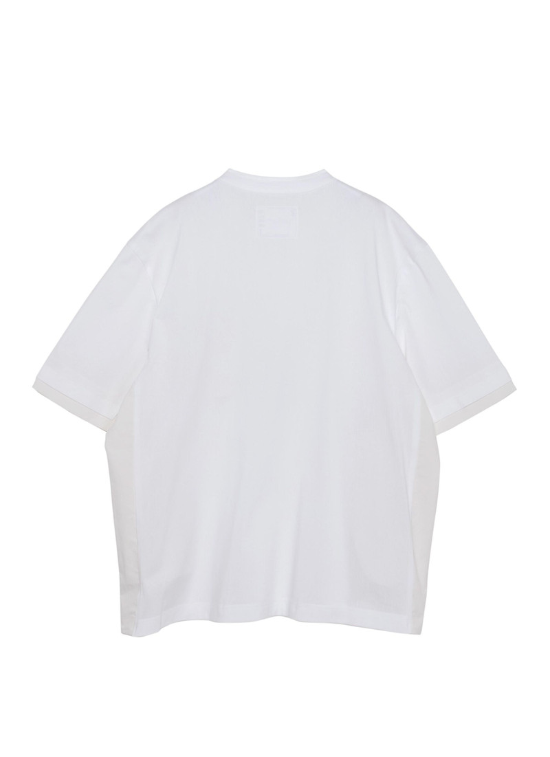sacai Cotton Jersey T-Shirt outlook