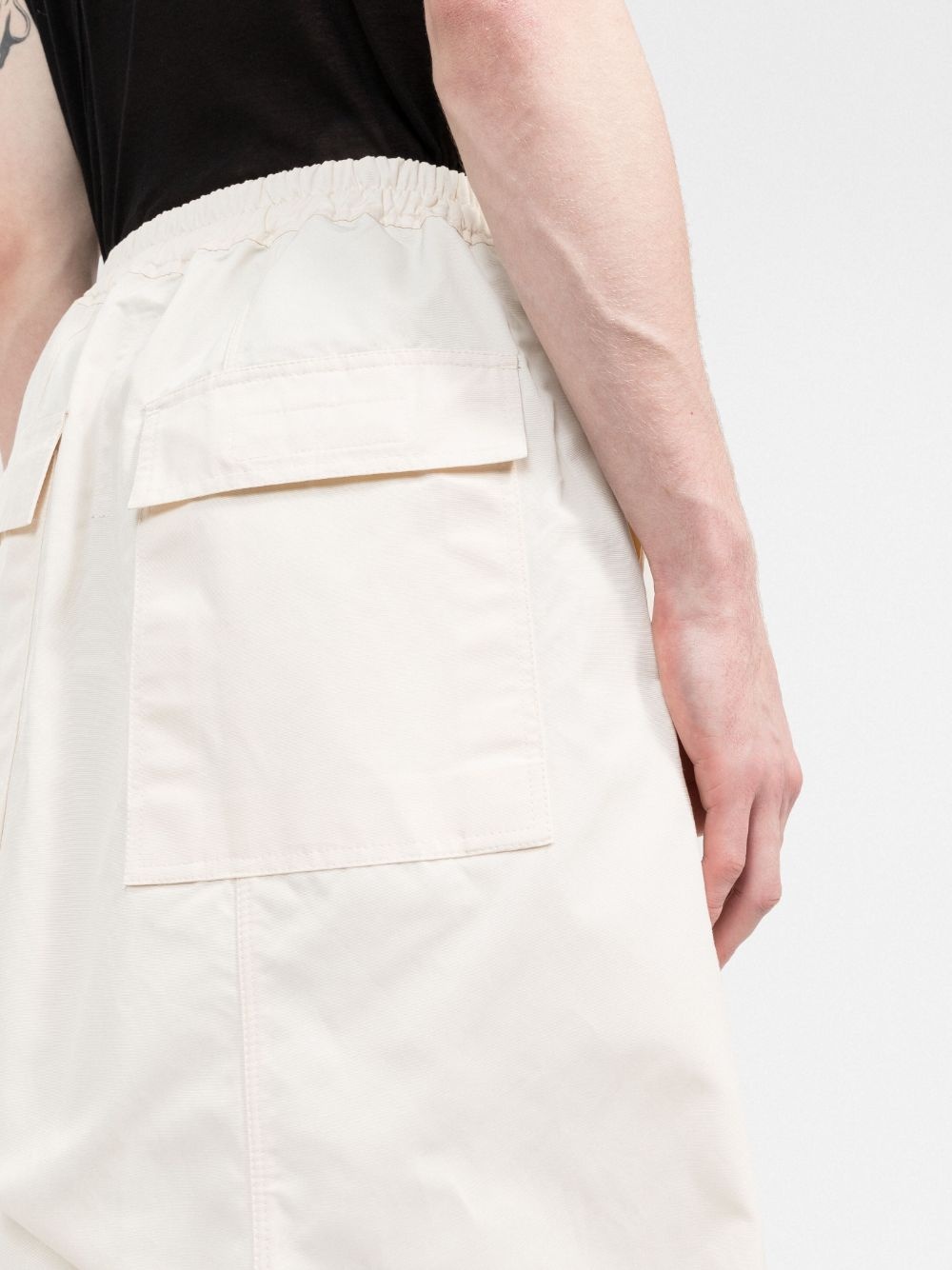 drawstring-waist shorts - 5