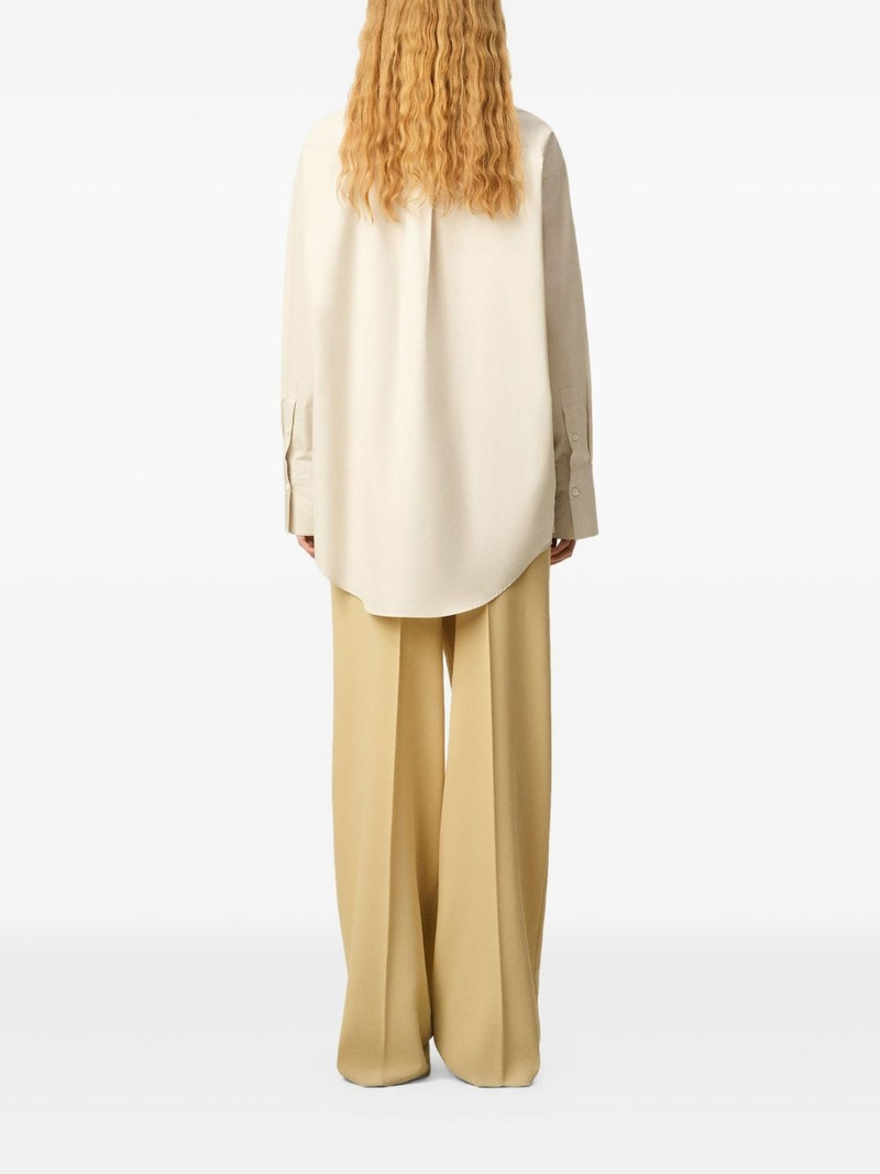 AMI Paris logo-embellish shirt outlook