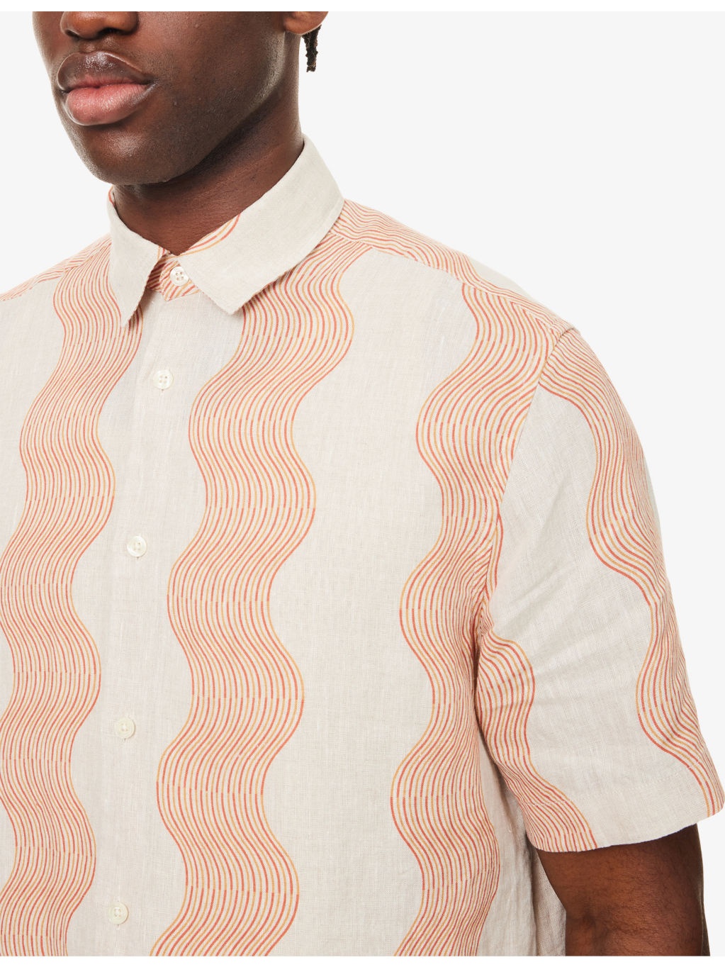 Antonio Long-Sleeve Linen Shirt - 5