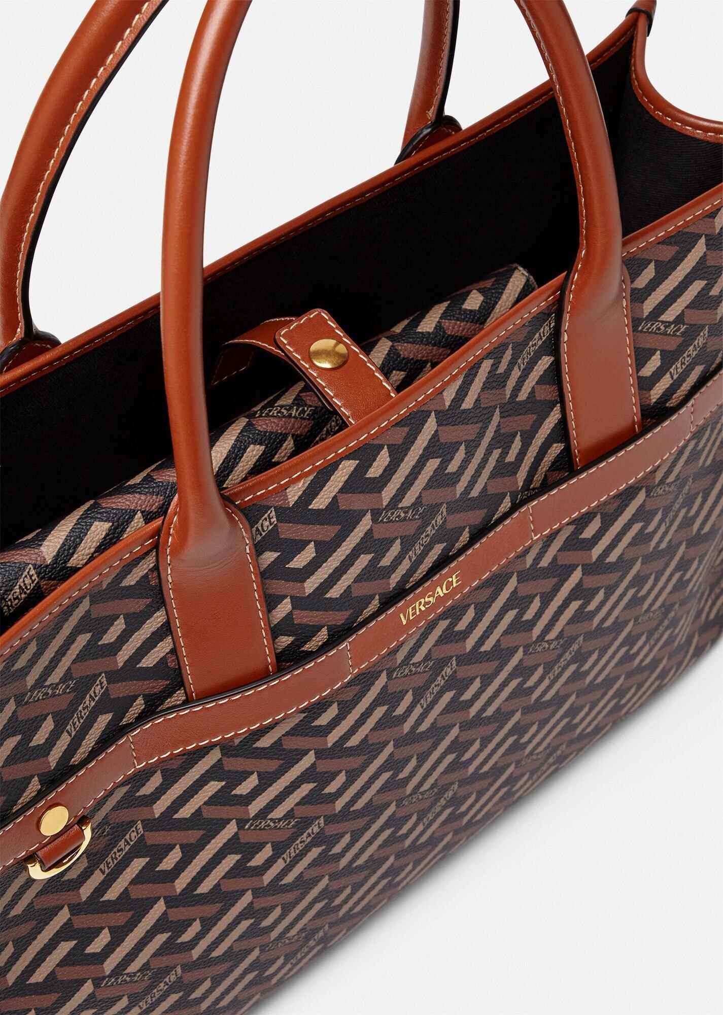 La Greca Signature Tote Bag - 5