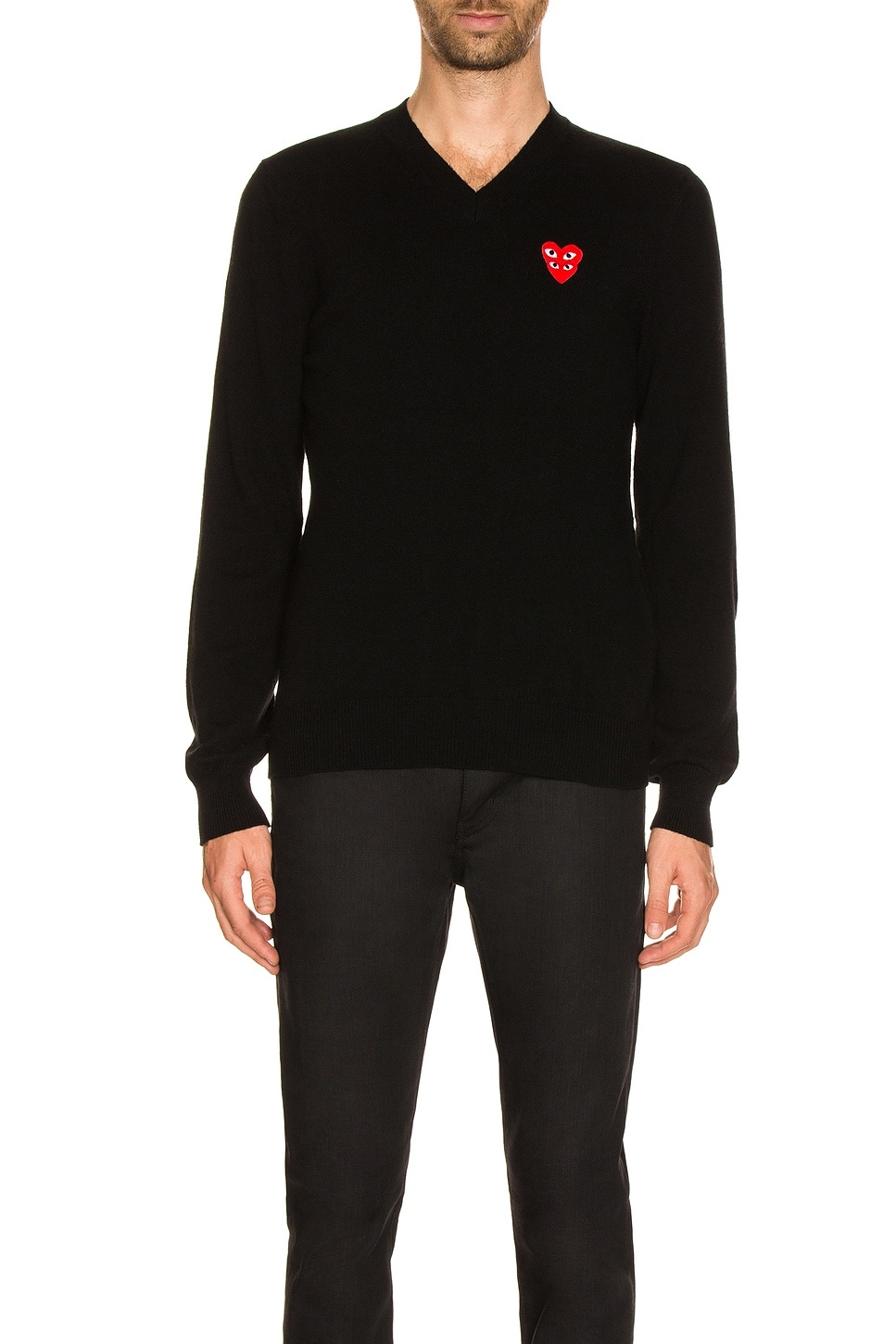 V-Neck Pullover - 3