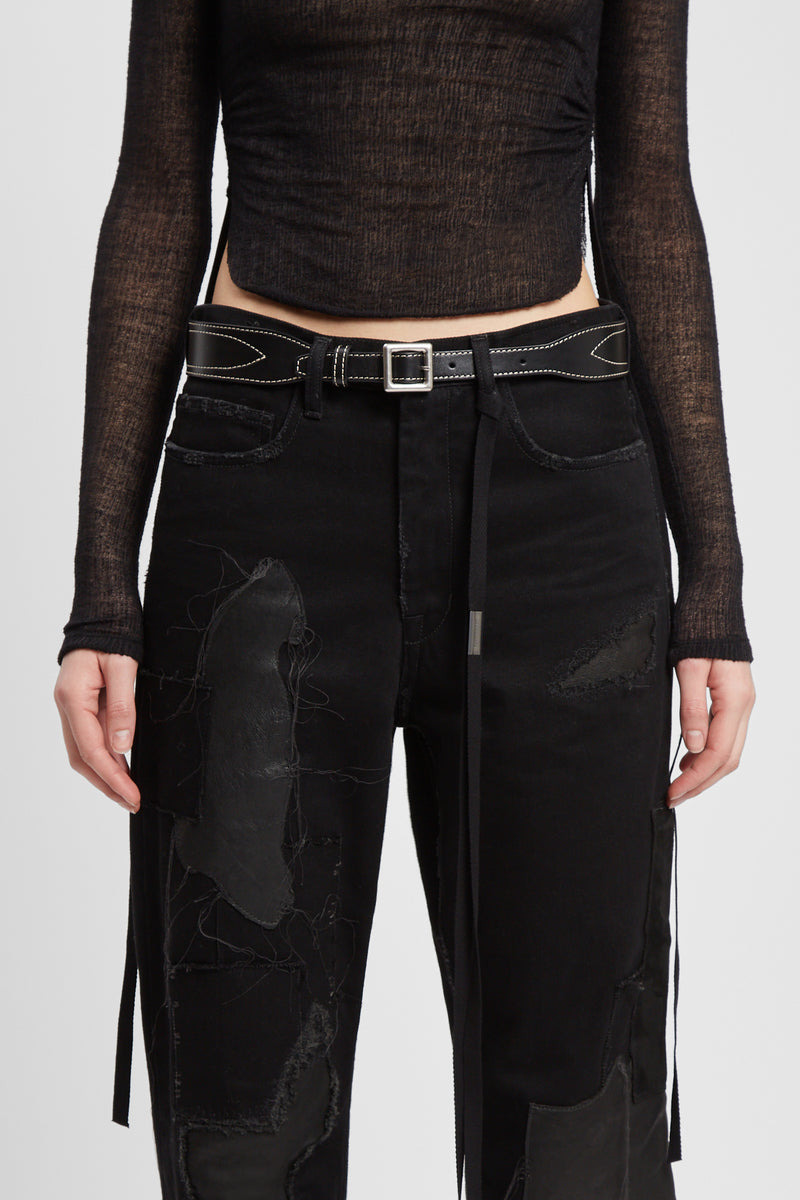 Geka Cowboy Stiched Belt - 4