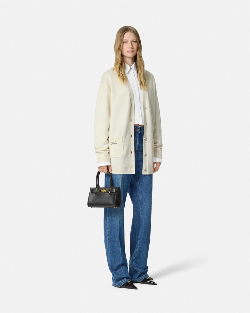 VERSACE Cashmere-Blend Oversize Cardigan outlook