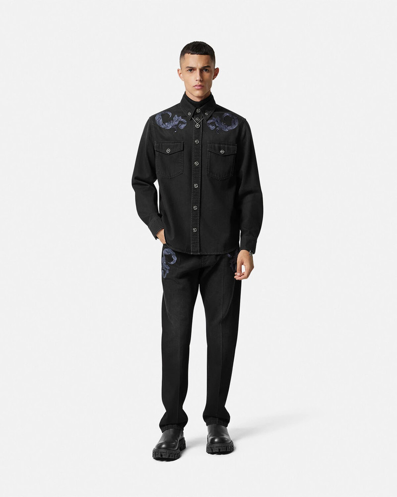 VERSACE Regular Fit Barocco Jeans outlook