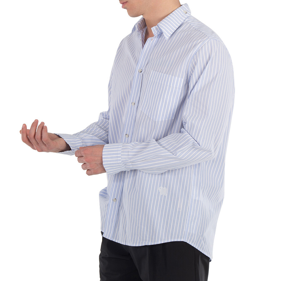 Nanushka Kaleb Cotton Long-Sleeve Striped Shirt - 4