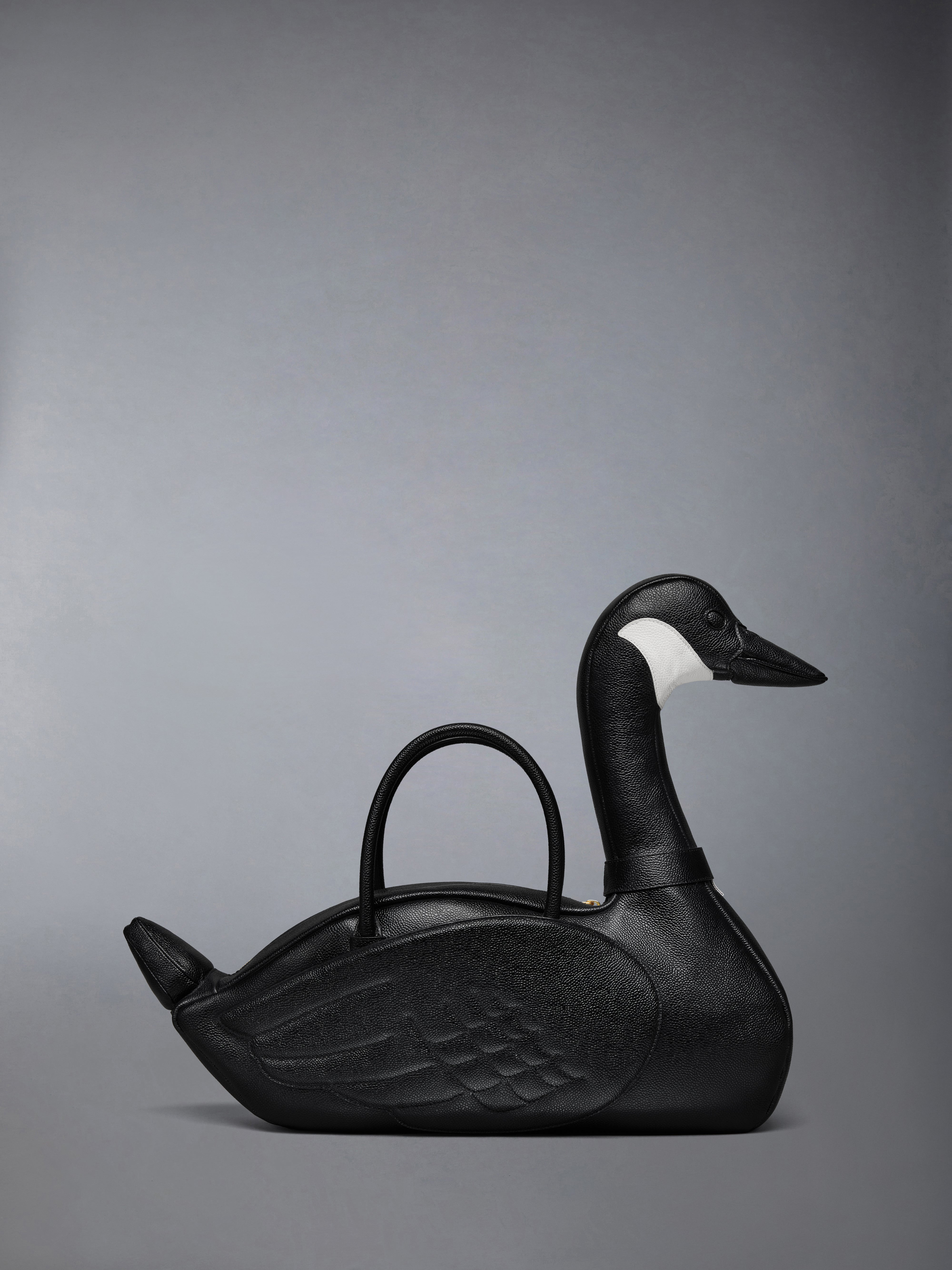 PEBBLE GRAIN GOOSE BAG - 3