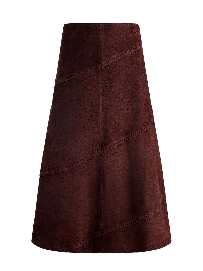 SOSIE SUEDE MIDI SKIRT 1