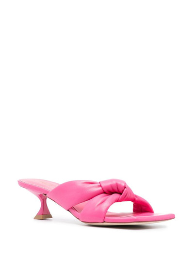 Stuart Weitzman slip-on square-toe sandals outlook