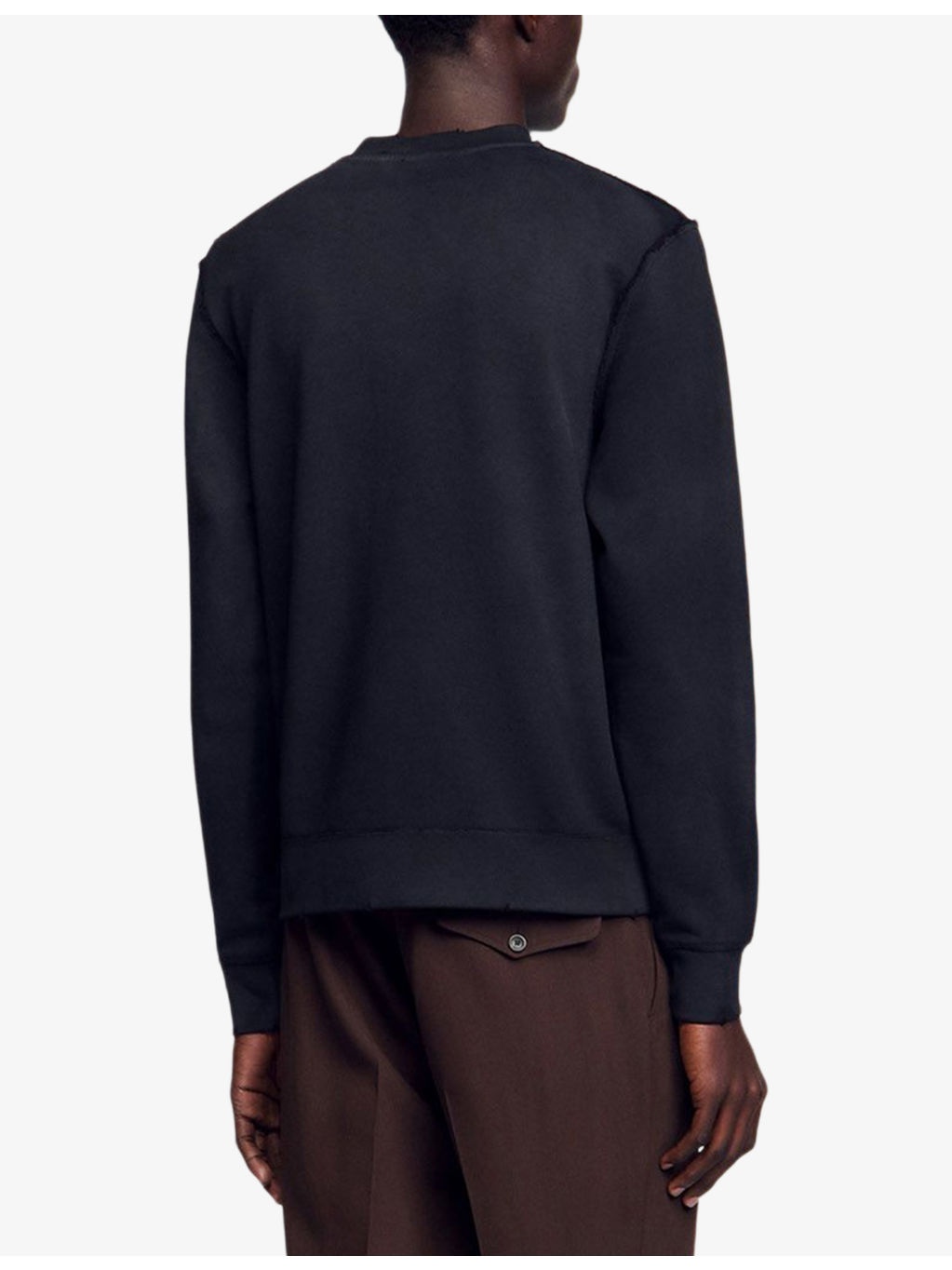 Logo-Embroidered Crewneck Cotton Sweatshirt - 4