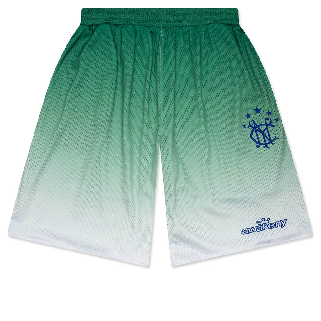 GRADIENT SHORTS - GREEN - 1