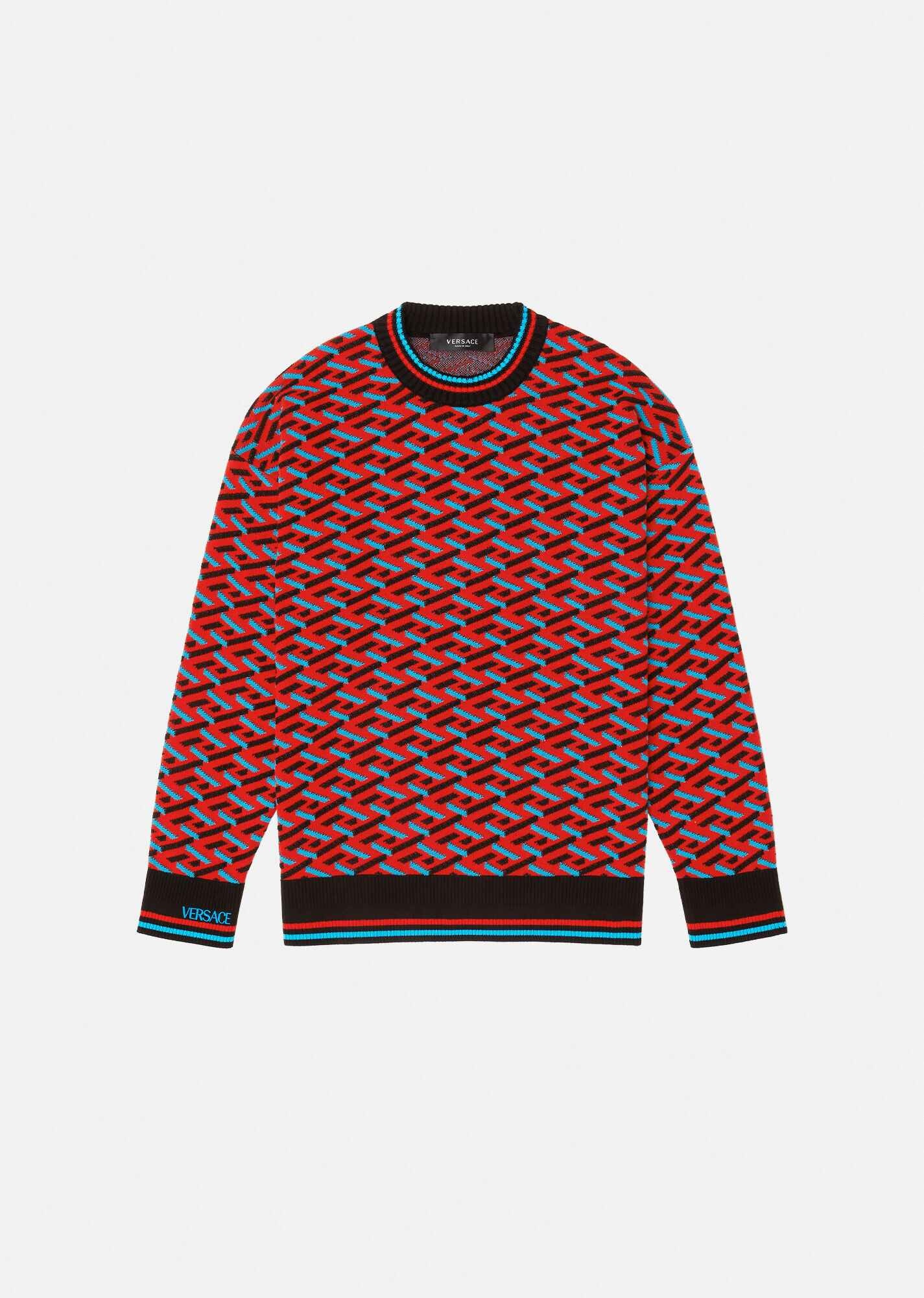 La Greca Jacquard sweater - 1