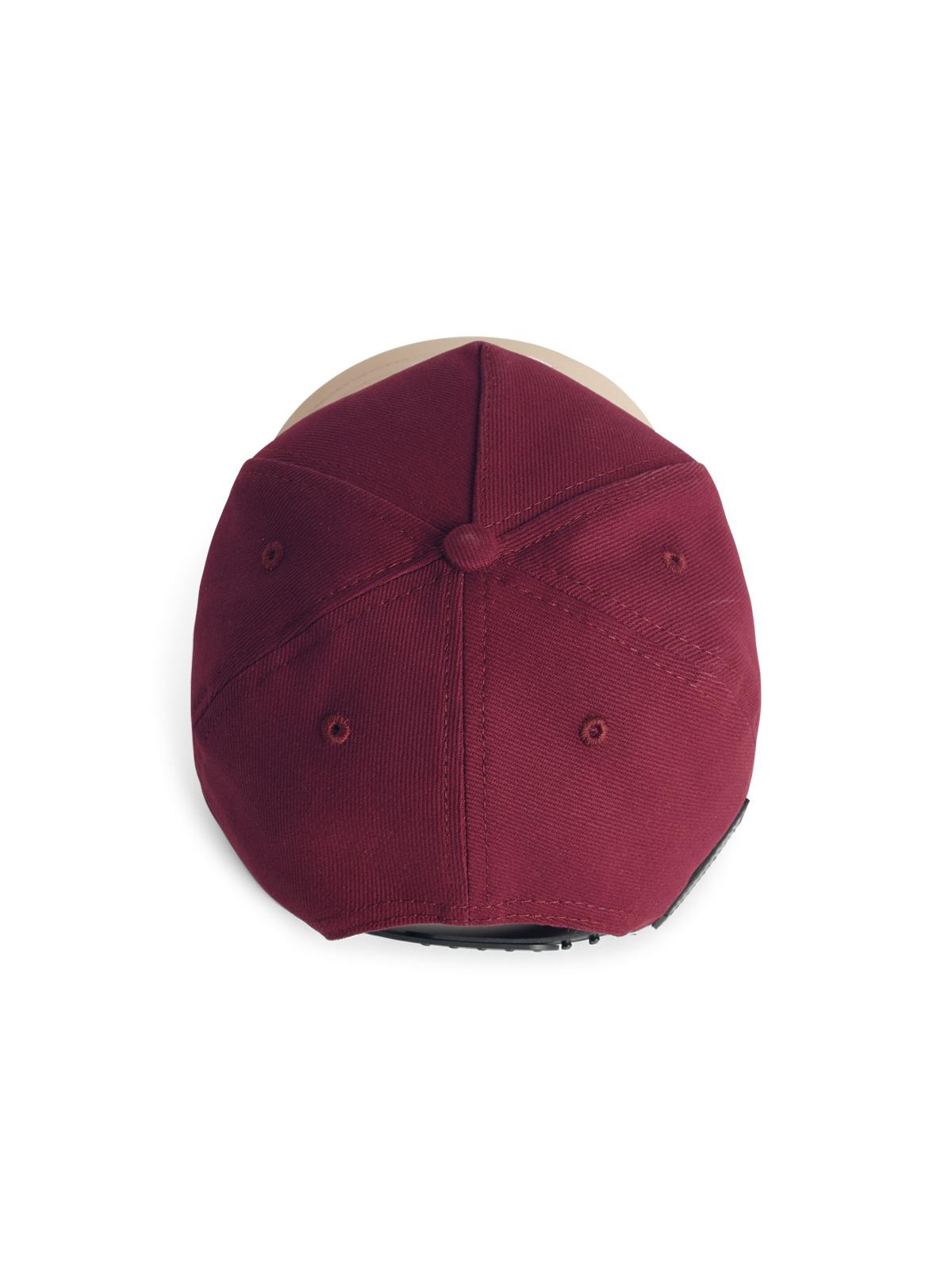 Amiri Two-Tone Cotton And Leather Cap Men - 3