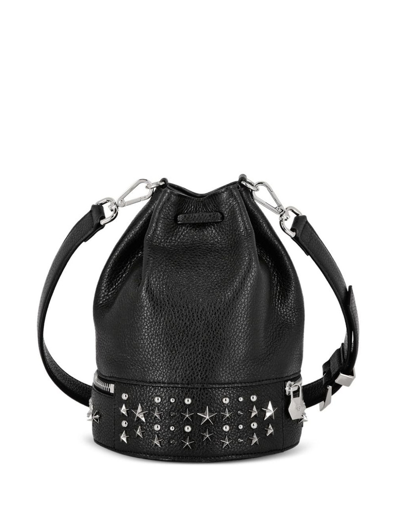 PHILIPP PLEIN studed bucket bag outlook