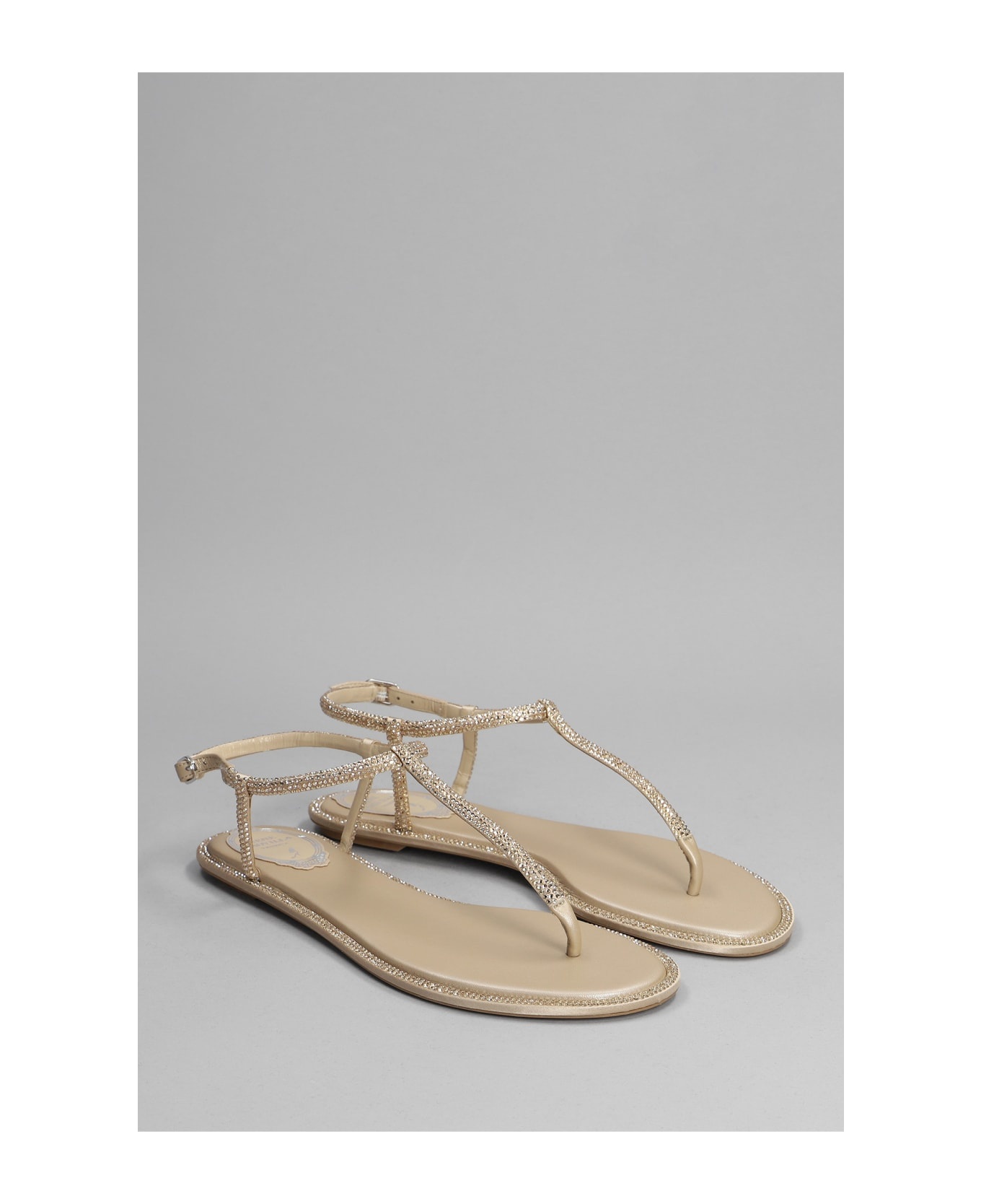 Renè Caovilla Diana Embellished Thong Sandals - 2