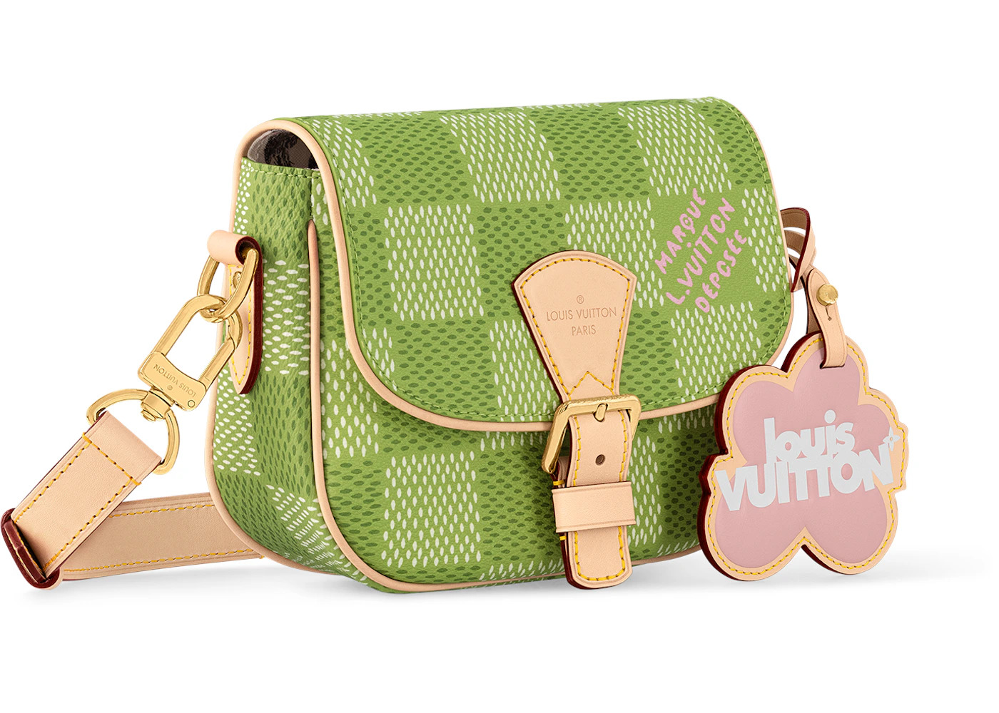 Louis Vuitton by Tyler, the Creator Montsouris Messenger Green Damier Golf - 2