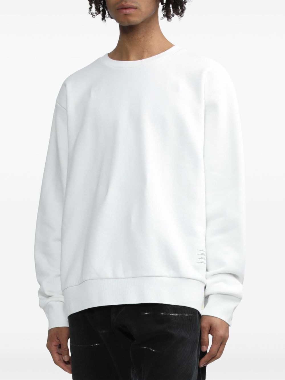 Center-Back Stripe Jersey Pullover - 3