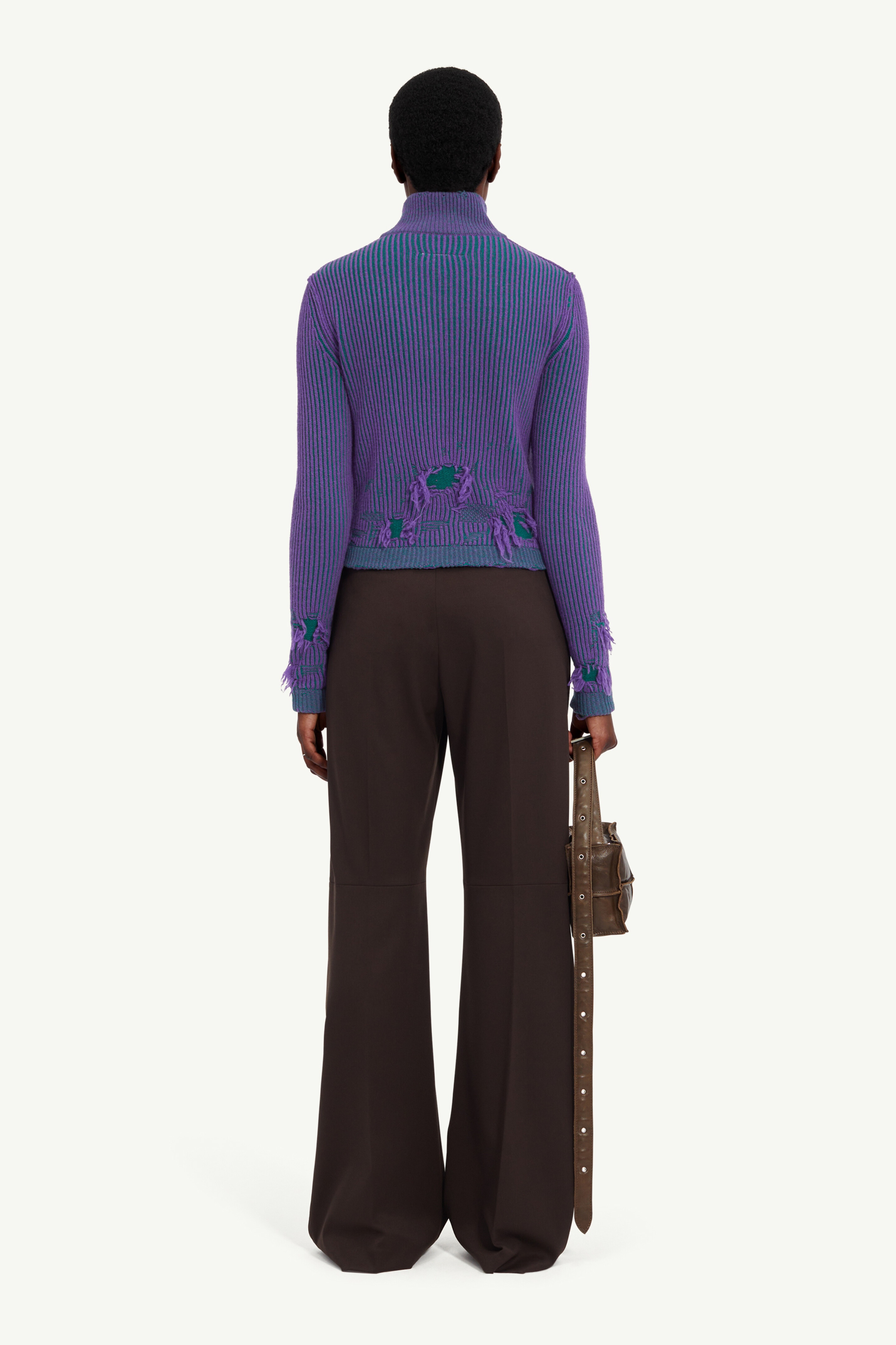 Zipped turtleneck - 4