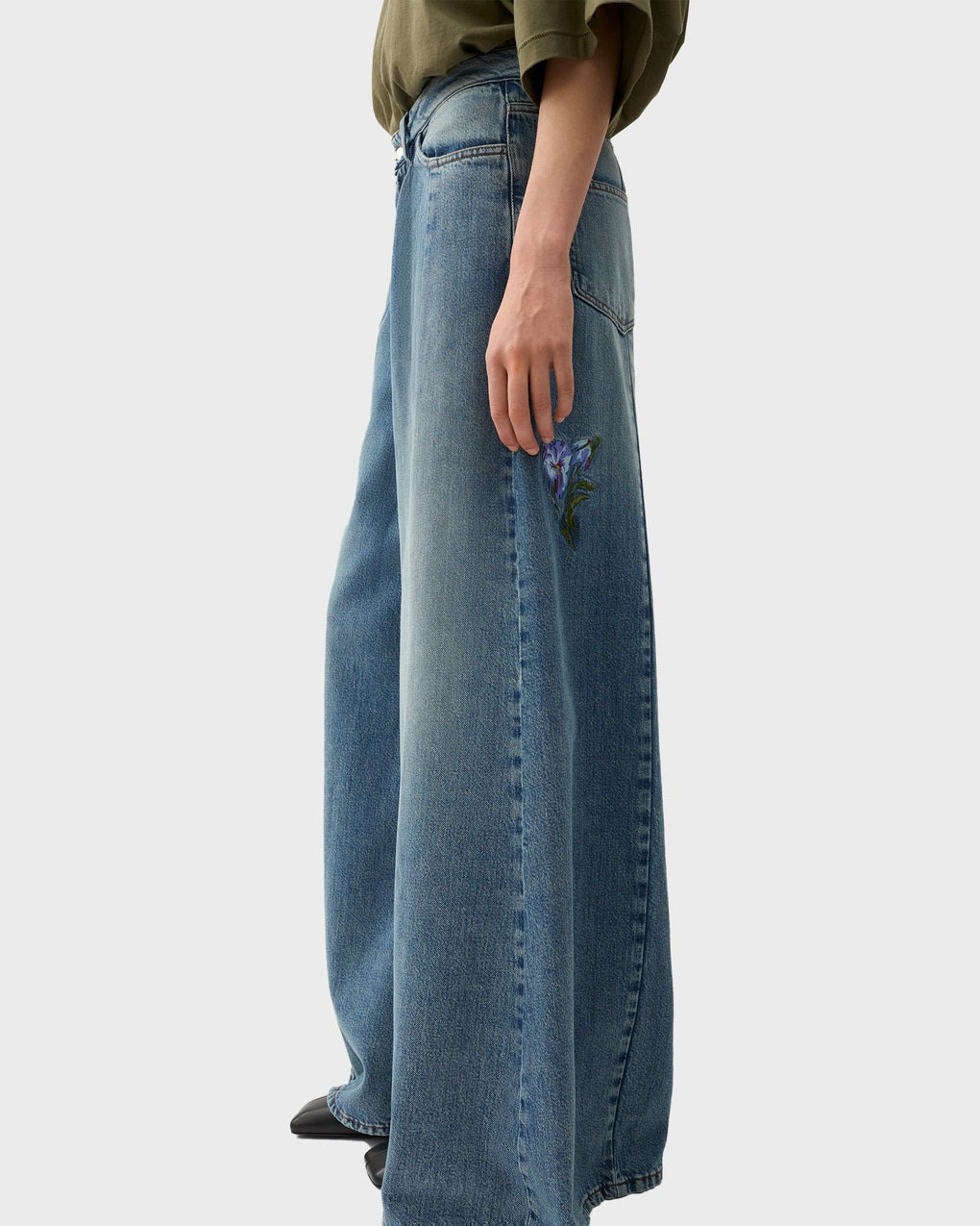 Jeans Maja Embroidery Indigo - 5