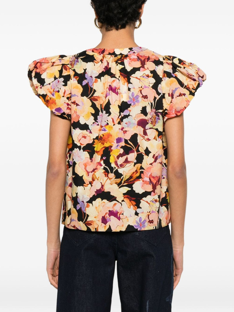Abril SL floral-print blouse 4