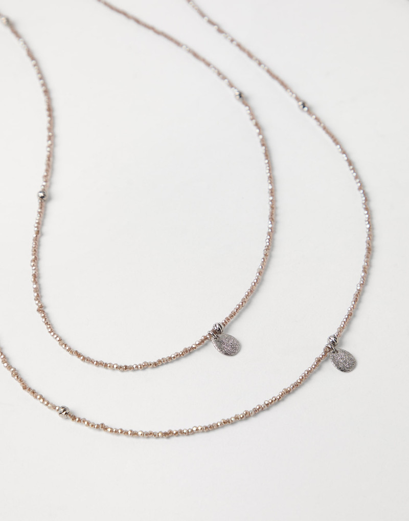 Brunello Cucinelli Vetro and Sterling Silver bracelet outlook