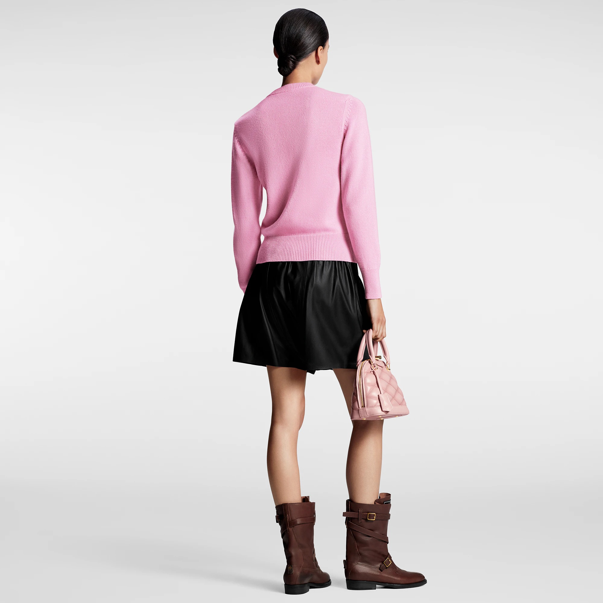 Chain Detail Cashmere Sweater - 3